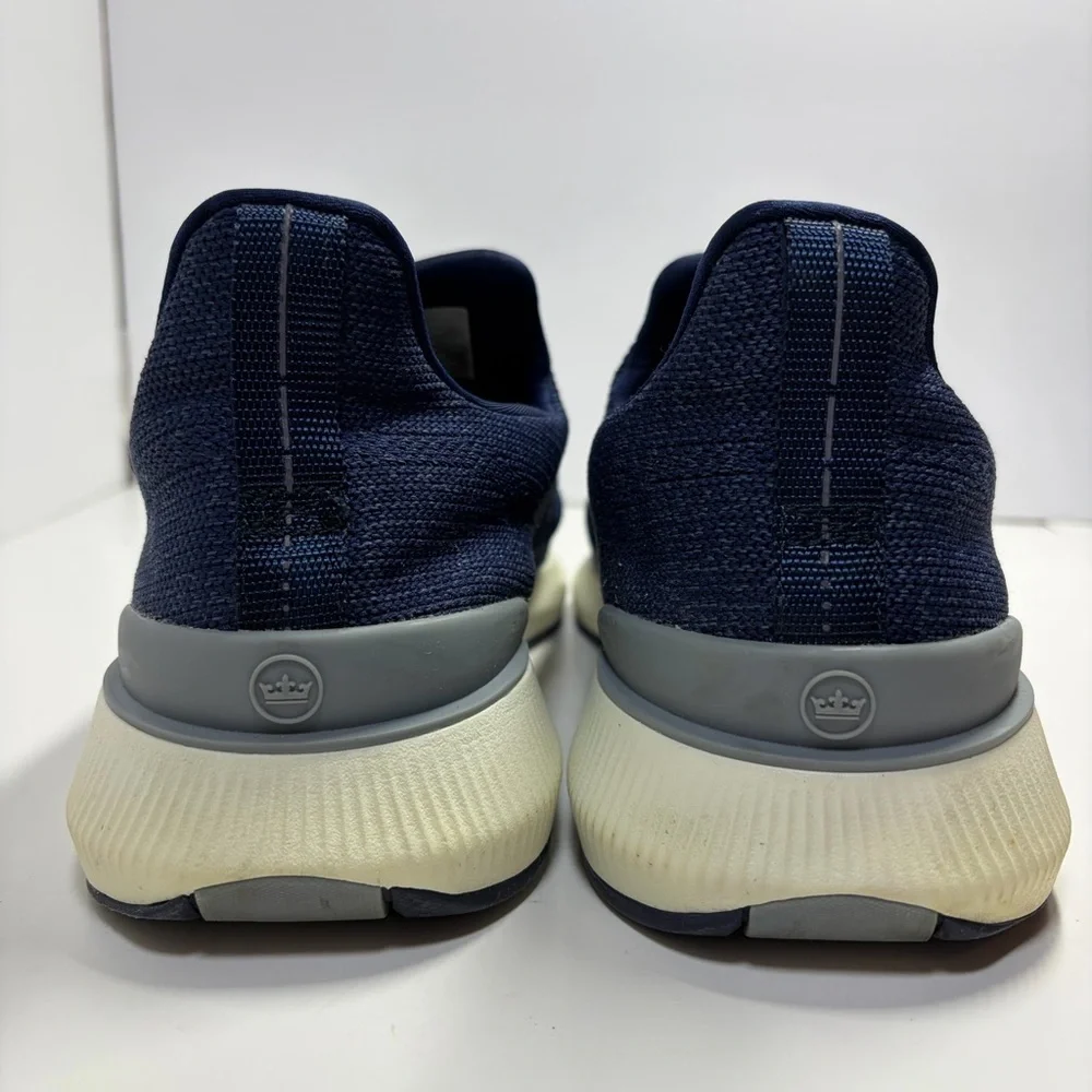 PETER MILLAR Hyperlight Apollo Crown Sport Navy Knit Slip On Sneakers Size 11